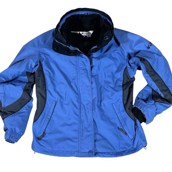 Columbia Women's Medium Bugaboo Core Interchange 3 in 1 Ski Jacket EUC! - Picture 1 of 15